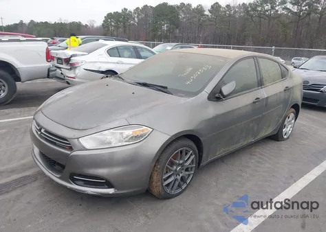 2013 Dodge Dart Se z USA, uszkodzony, nr VIN 1C3CDFAA8DD317975
